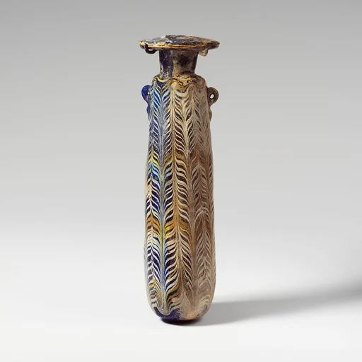 Glass alabastron (perfume bottle)