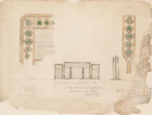 Design for fireplace objects