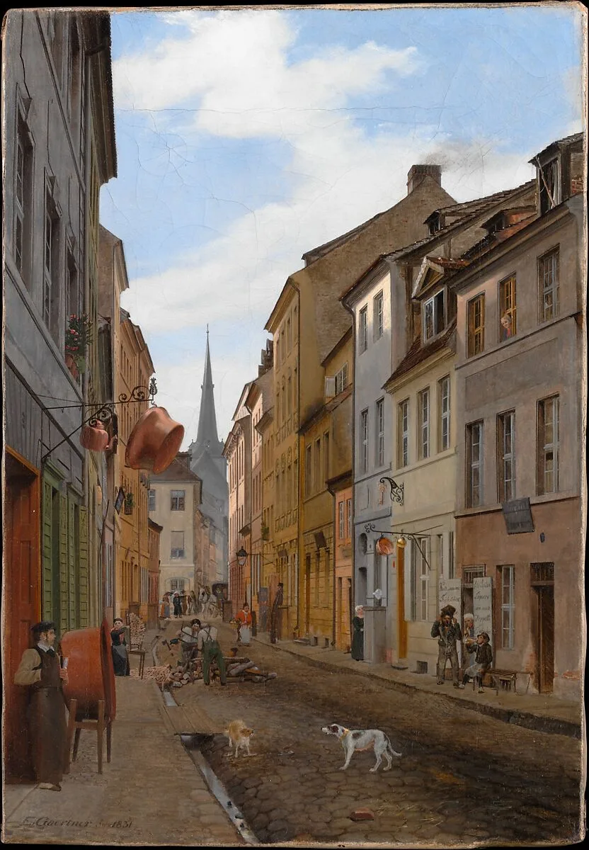 Parochialstrasse in Berlin — Eduard Gaertner