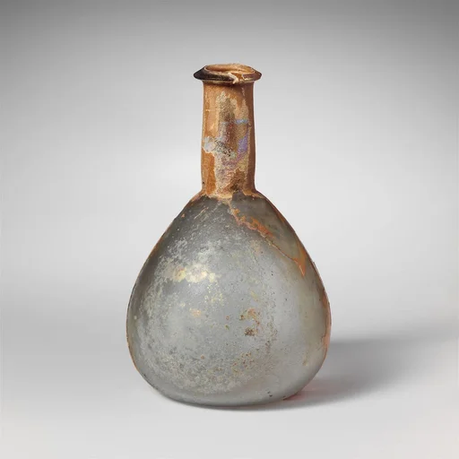 Glass perfume bottle