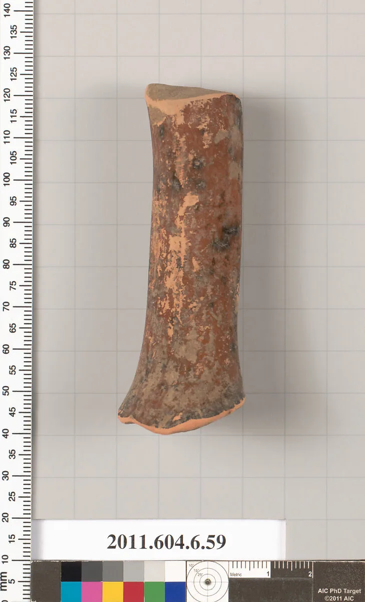 Terracotta fragment of a column-krater (bowl for mixing wine and water)? — Unknown