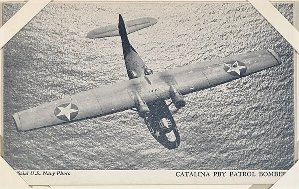 Catalina PBY Patrol Bomber from Military--Official Photos cards (W615) — Unknown