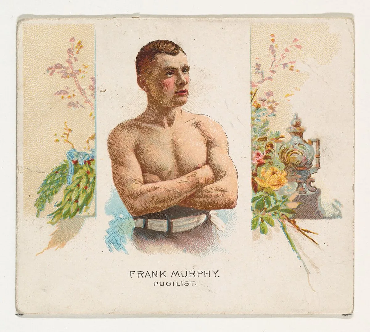 Frank Murphy, Pugilist, from World's Champions, Second Series (N43) for Allen & Ginter Cigarettes — Allen & Ginter|Lindner, Eddy & Claus