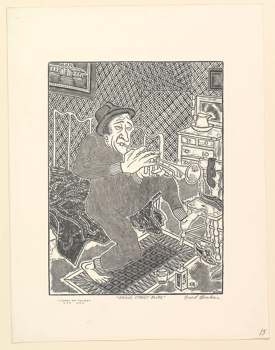 Beale Street Blues — Fred Becker|WPA