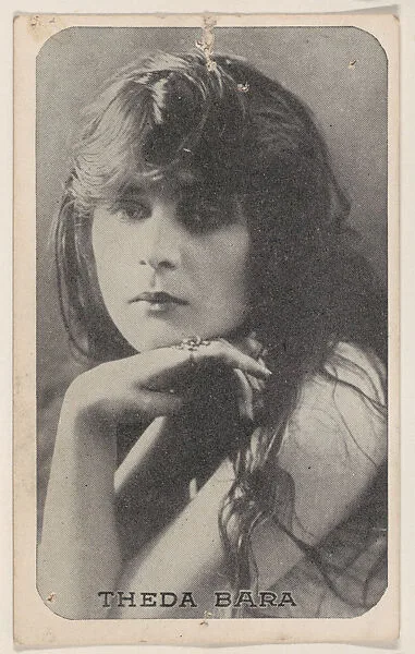 Theda Bara from Kromo Gravure "Leading Moving Picture Stars" (W623) — Kromo Gravure Photo Company, Detroit, Michigan