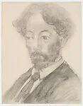 The Poet (recto); Head (verso)