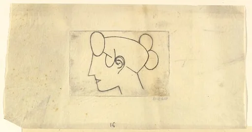 Female Head (Woman's Head in Profile)