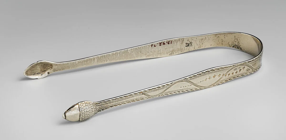 Sugar tongs — Hester Bateman