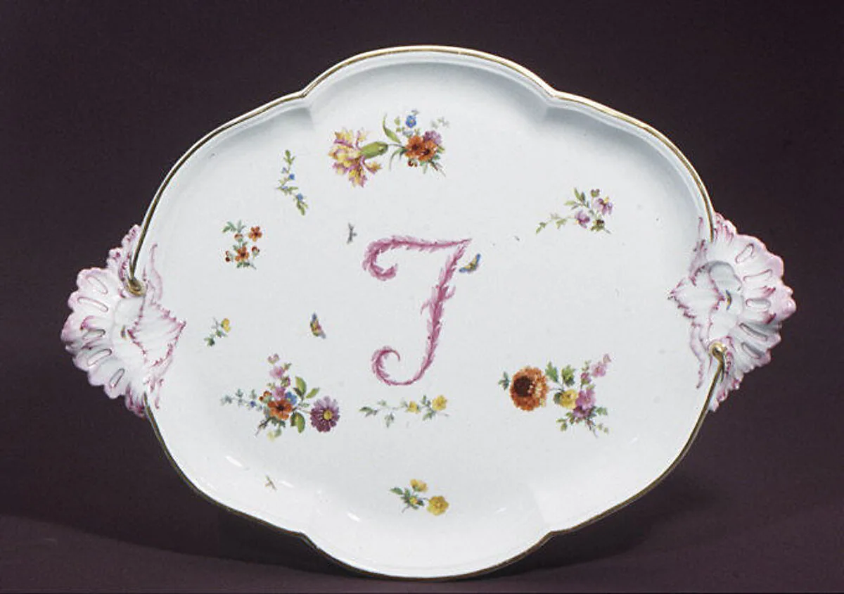Tray (part of a set) — Royal Porcelain Manufactory, Berlin