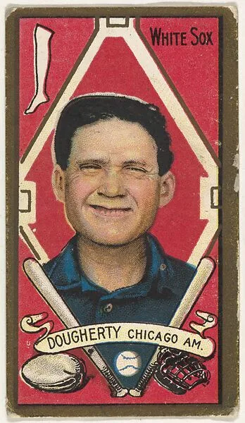 Dougherty, Chicago White Sox, American League, from the "Baseball Series" (Gold Borders) set (T205) issued by the American Tobacco Company — American Tobacco Company