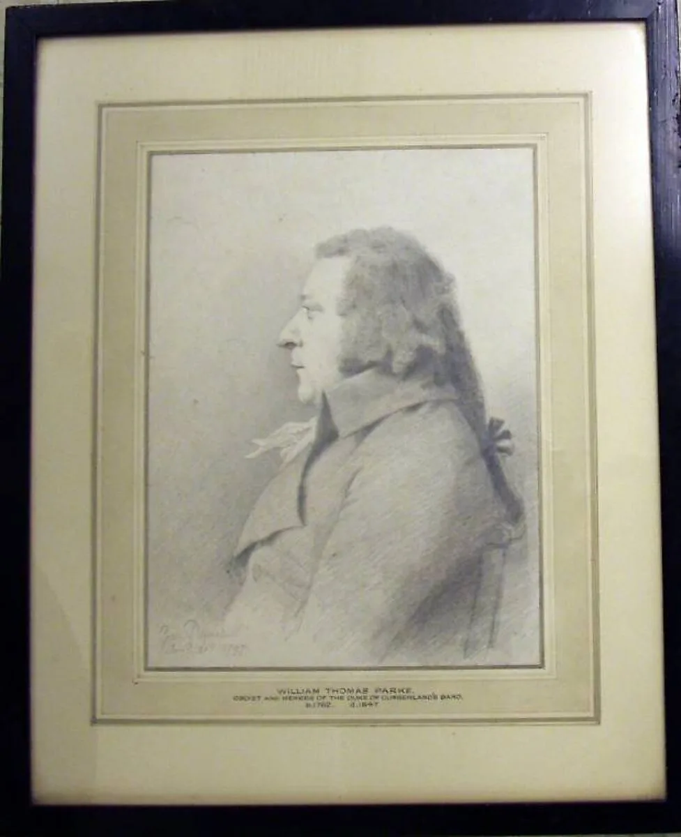 Drawing of William Thomas Parke (1762-1847) — George Dance