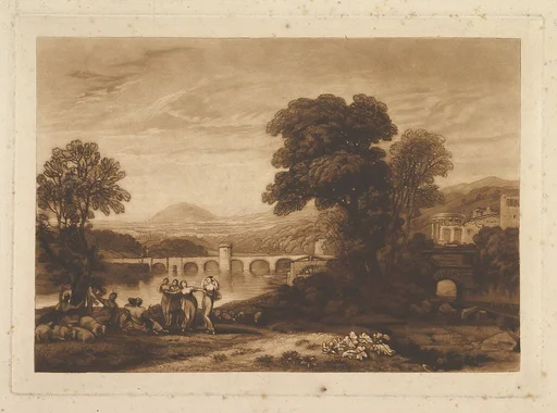 Apuleia in Search of Apuleius (unpublished plate, Liber Studiorum)