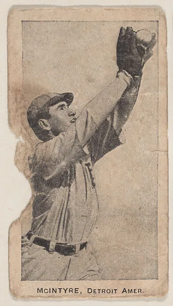 McIntyre, Detroit, American League, from the Baseball Players set (W500) — Unknown