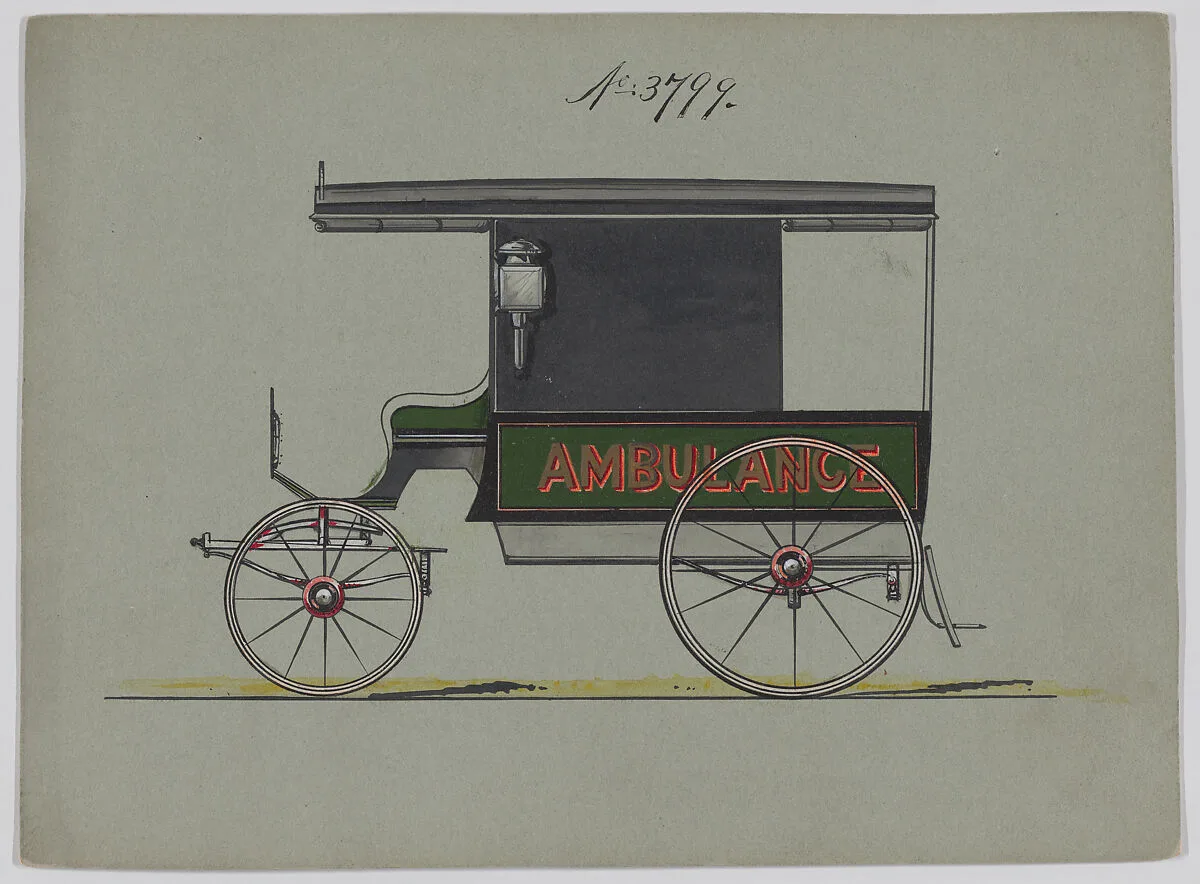 Design for Omnibus or Wagonette, no. 3799 — Brewster & Co.