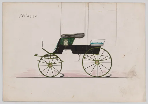 Design for 2 seat Phaeton, no. 3321