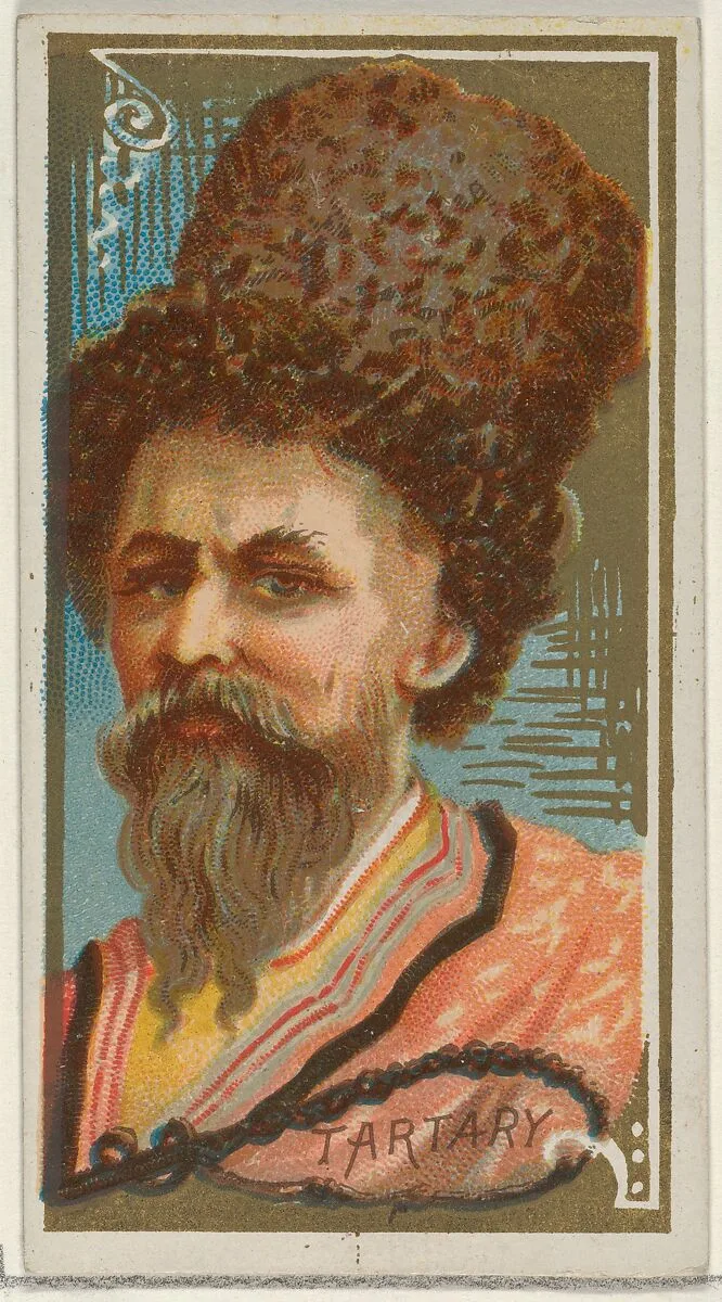 Tartary, from the Types of All Nations series (N24) for Allen & Ginter Cigarettes — George S. Harris & Sons|Allen & Ginter