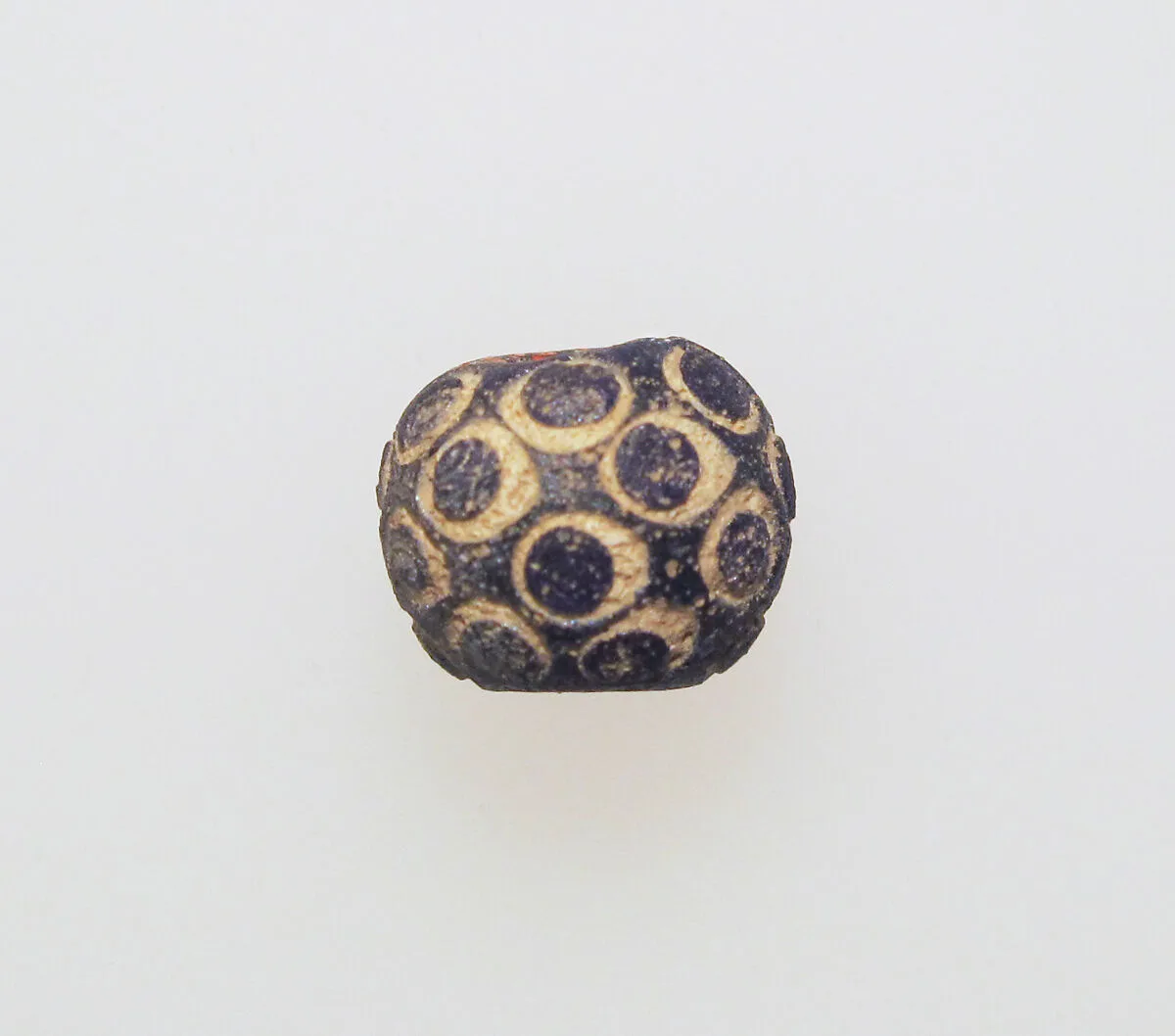 Glass eye bead — Unknown