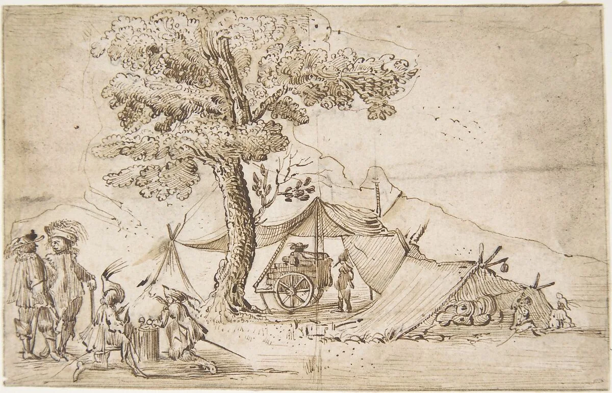 A Bivouac — Jacques Callot
