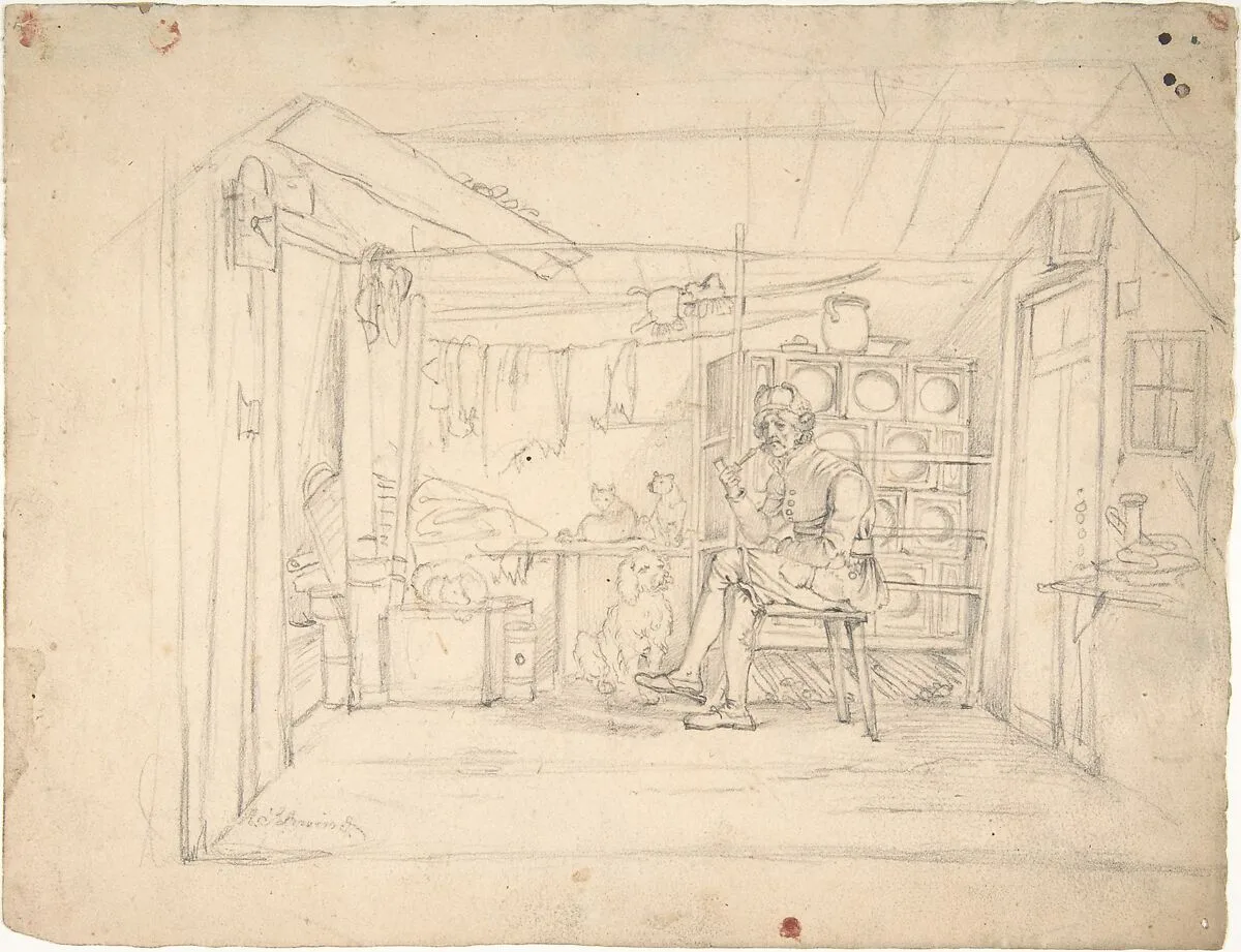 Der Hundefreund (The Dog's Friend) — Moritz von Schwind