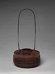 二代田邊竹雲斎造　牡丹花籃	|Prosperous Peony Basket (Botan hanakago)