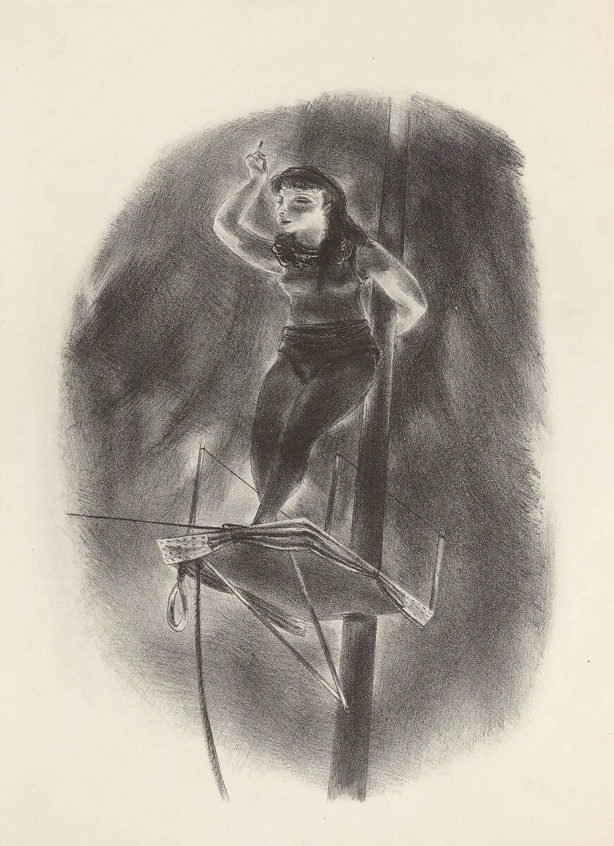Tight Rope Performer — Yasuo Kuniyoshi|WPA