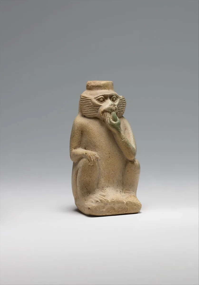 Perfume vessel in shape of a monkey — Unknown