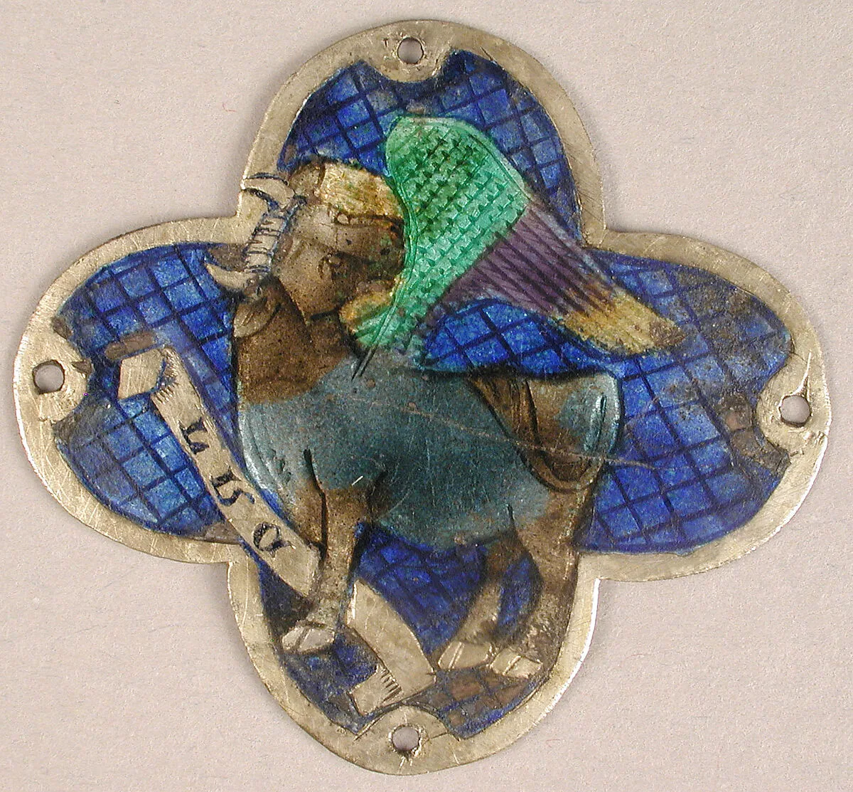 Plaque with the Ox of Saint Luke — Unknown