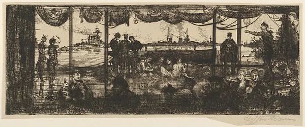 On Deck, "Princess Royal" — Clifford Addams