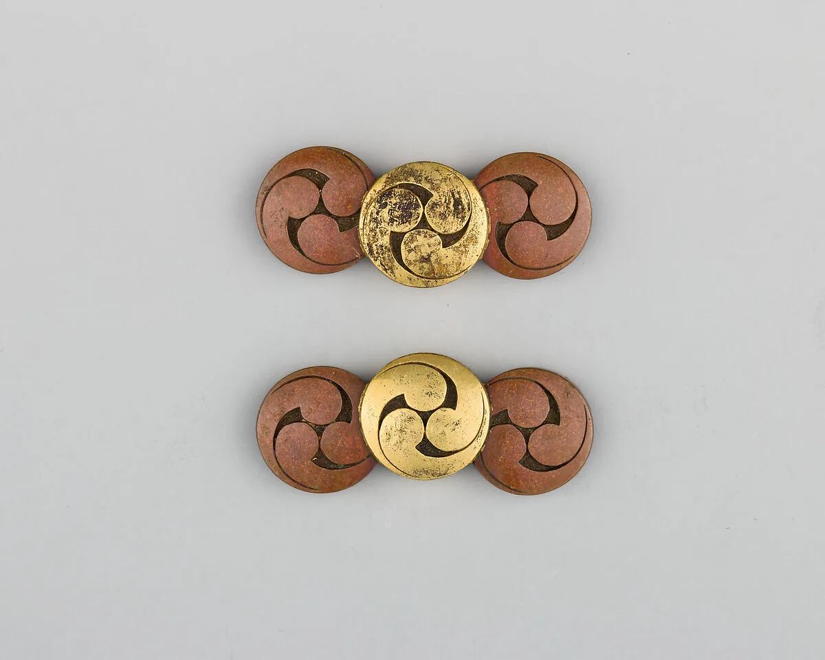 Pair of Sword-Grip Ornaments (Menuki) — Unknown