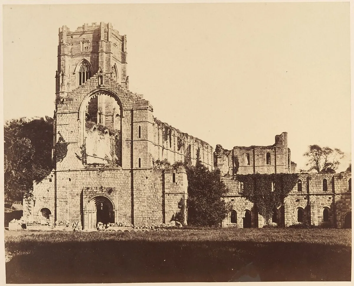 Fountains Abbey. General Western Front — Joseph Cundall|Philip Henry Delamotte