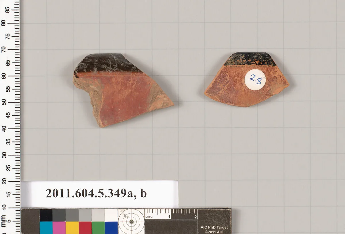 Terracotta rim fragments of kylikes (drinking cups) — Unknown