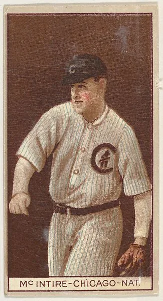 Harry McIntire, Chicago, National League, from the Brown Background series (T207) for the American Tobacco Company — American Tobacco Company