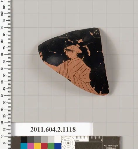 Terracotta fragment of a squat lekythos (oil flask)