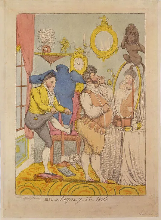 1812 or Regency à la Mode — William Heath ('Paul Pry')