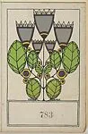Stylized Flowers — Gustav Marisch|Wiener Werkstätte