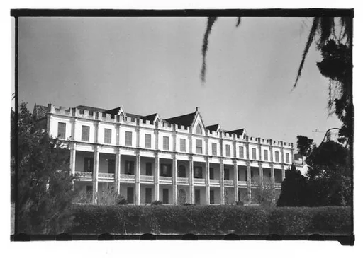 [Large Gothic Revival Building, Convent Vicinity, Louisiana]
