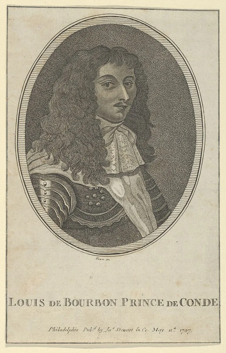 Louis de Bourbon, Prince de Condé — Joseph Bowes|James Stewart & Co.|Louis II de Bourbon, Prince de Condé