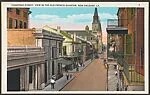 Chartres Street, View in the Old French Quarter, New Orleans, La. — Unknown