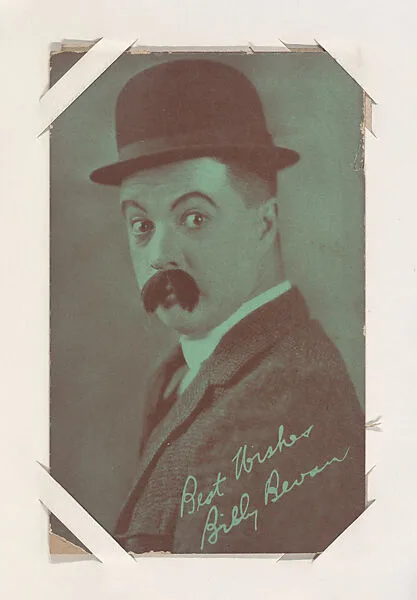 Billy Bevan from Movie Stars Exhibit Cards series (W401) — Unknown
