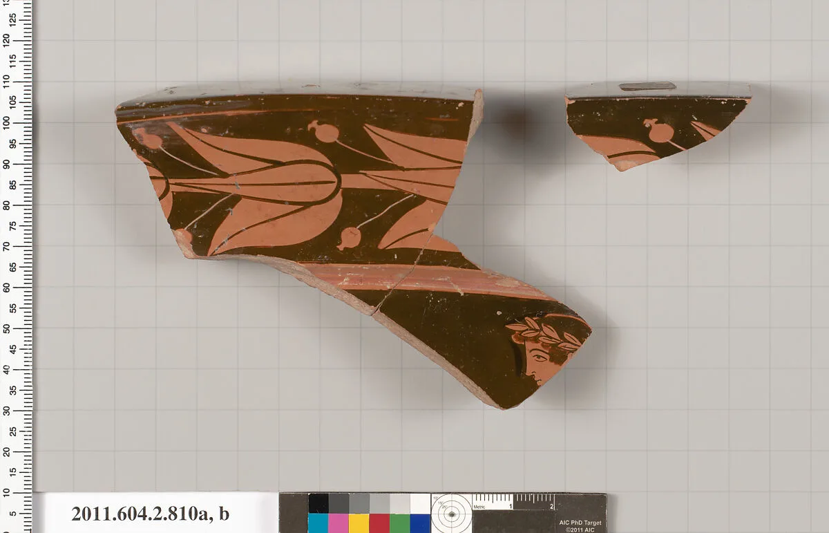 Terracotta fragments of a bell-krater (bowl for mixing wine and water) — Unknown
