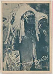 Chief Running Elk from Wild Colors Autographed Strip Cards (W623) — Unknown