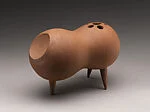 八木一夫 焼締花器|Unglazed flower vessel (yakishime kaki)