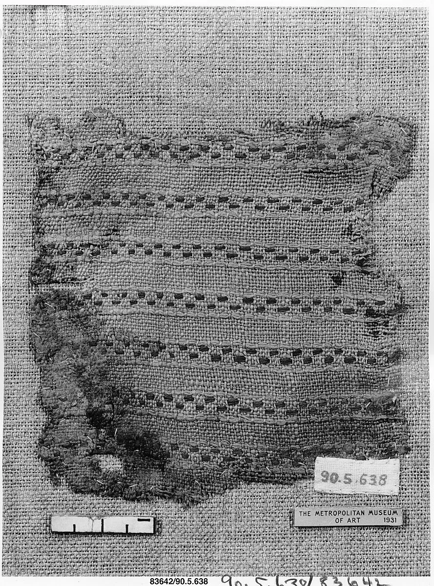 Textile Fragment — Unknown
