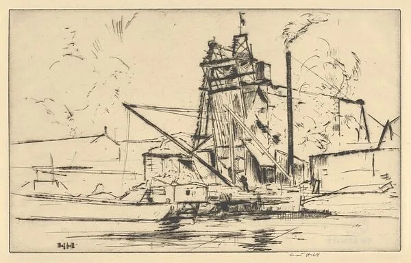Bridgeport Docks — Ernest Haskell