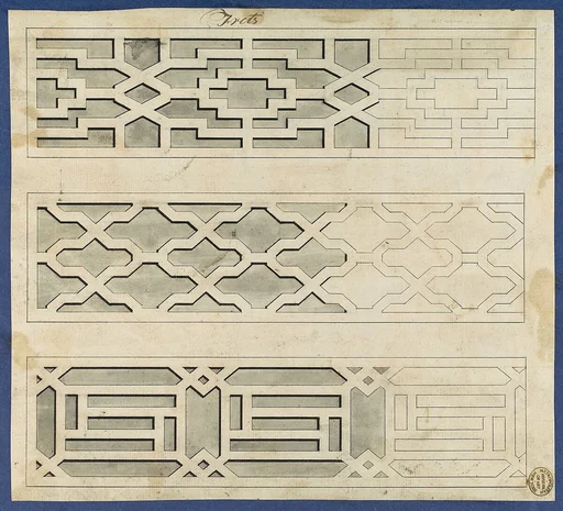 Frets, from Chippendale Drawings, Vol. II