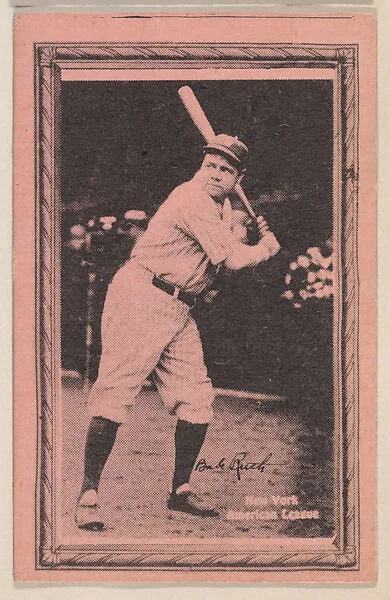 Babe Ruth, New York, American League, Baseball card (W553) — Unknown