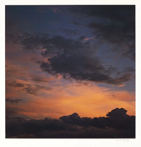 Sunset Clouds, Tesuque, New Mexico