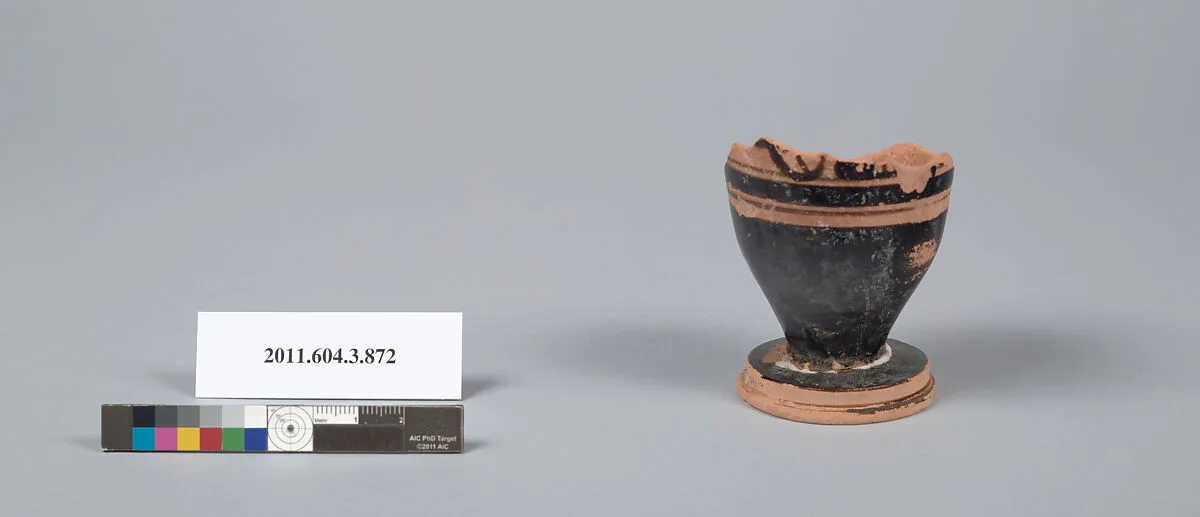 Terracotta fragment of a lekythos (oil flask) — Unknown