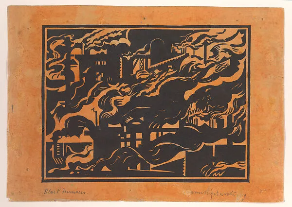 Blast Furnaces 2 — Edward Alexander Wadsworth