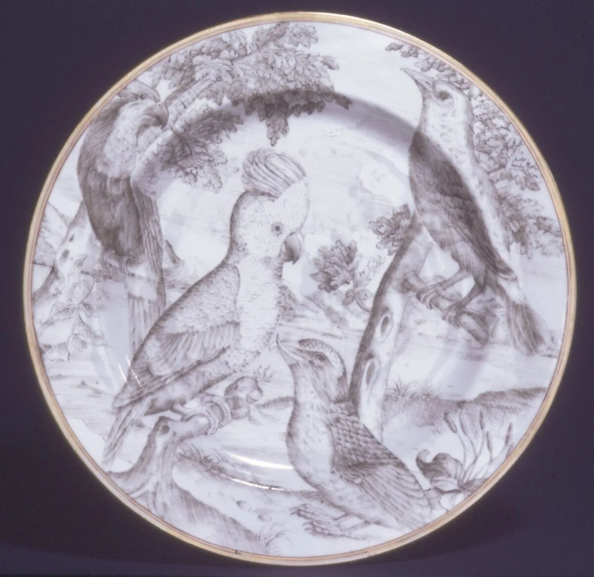 Plate (one of two) — Pieter Boel
